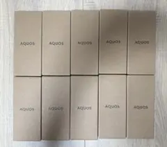 AQUOS wish3 SH-M25 ブラック 未使用品　10個