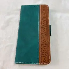 Galaxy S23 Plus ケース 手帳型 カバー グリーン