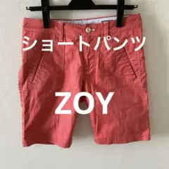 ZOYゾイ*ゴルフショートパンツ★爽やかオレンジカラー