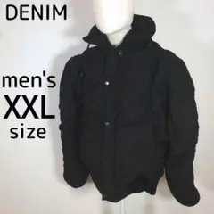 メンズ　XXL　3L　ダウンジャケット　ブラック　黒　大きいサイズ　秋冬服