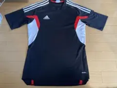 adidas climalite スポーツシャツ L ブラック