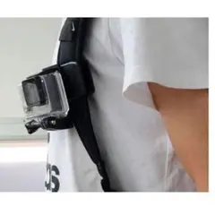 #送料無料)ネジ付GoPro360°回転式カメラクリップ取付スタンドスマート
