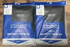 BODY WILD エチケット+ Tシャツ BW5313A 2枚