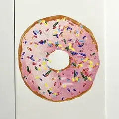 色鉛筆画(原画)13.5×19cm ドーナツ