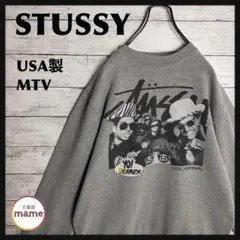 【激レア‼︎】【USA製】STUSSY◎ヒップホップ スウェット 881