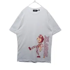 XLARGE ホワイト プリントTシャツ Mサイズ T86