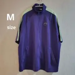 半袖　ジャージ　M パープル