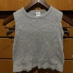 COMBINE ENTERPRISE グレー ノースリーブタンクトップ