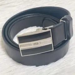 DAKS　ダックス　ベルト　レザー　黒　ブラック