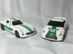 ドバイ警察 メルセデス・ベンツ SLS AMG & 日産 GT-R 2台セット