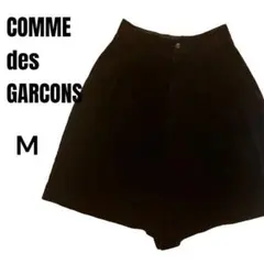 COMME des GARCONS ショートパンツ ワイド M ベルベット