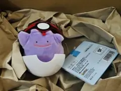 ぬいぐるみバッジ inモンスターボールケース メタモン ポケモン