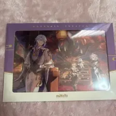 原神　ver2.6キービジュアル色紙　神里綾人 アルベド 旅人 パイモン 色紙