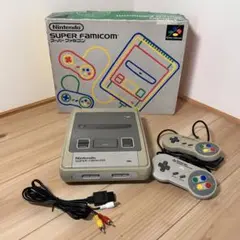 スーパーファミコン 本体 コントローラー 箱付き