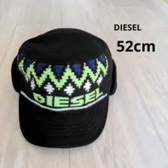 【新品タグ付き】DIESEL 子供用帽子 52cm