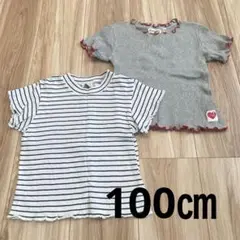 キッズ Tシャツ 100㎝　2着セット