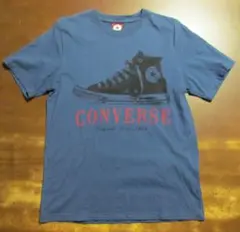 CONVERSE スニーカーグラフィック Tシャツ M ネイビー