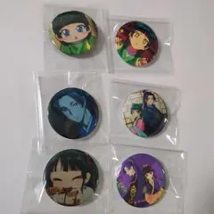 薬屋のひとりごと　缶バッジ　6種セット
