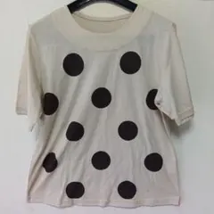 水玉Ｔシャツ М　未使用