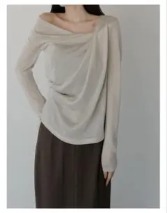 célon glitter drape tee
