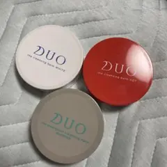 DUOザクレンジングバーム☆ホット.バリア.ホワイト
