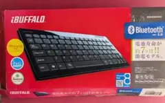 携行・デスク両用　BUFFALO Bluetoothキーボード BSKBB606