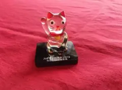 クリスタル製招き猫 2013年記念