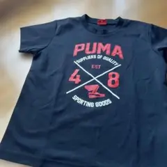 PUMA ブラック Tシャツ 130