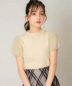 ノエラ noela シャギーショルダーニット