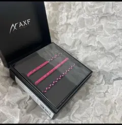 【5箱まとめ売り/週末SALE】AXF ピンク カラーバンド(ネックレス)