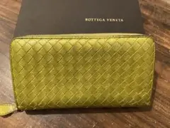 ボッテガ・ヴェネタ長財布【中古】BOTTEGA VENETA