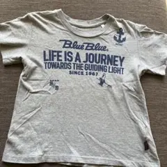 Blue Blue グレー Tシャツ