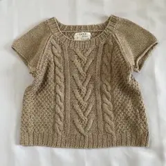 めちゃくちゃオシャレなTANGのサマーニット　綿麻素材