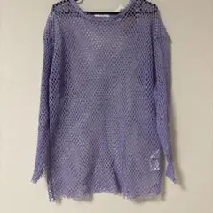 新品.タグ付.nikoand...BIGメッシュTOPS.F.
