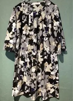 美品　HIROMI YOSHIDA　チュニック　Ｍ　カットソー　七分袖