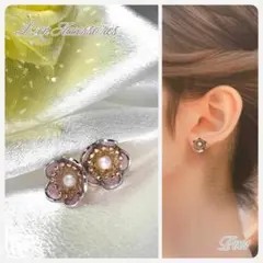 P001✨ハンドメイドピアス・イヤリング✨3点購入+1点プレゼント