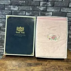 Lt2 ロイヤルクラブ　高級敷毛布　140×240 箱入りギフト　寝具 ピンク