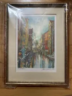 John Speirs / Amsterdam 1980　リトグラフ