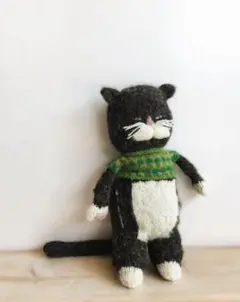 むふNEKO　SHAELA　佐藤ちひろ　ねこあみぐるみキット