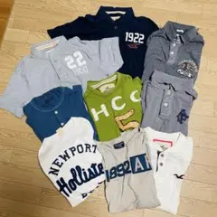 アバクロ　ホリスター　tシャツ　ポロシャツ　９点セット　まとめ売り　y2k