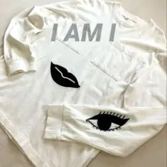 【美品】アイアムアイ　ロンティー　カットソー　長袖シャツ　コットン　メンズ　Ｌ