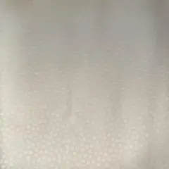 ホワイト　ドット　シルク生地 380✖️95㎝