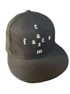 facetasm×NEW ERAキャップ 黒 7と8分の5 ファセッタズム 美品