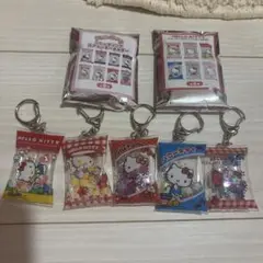 エアインキーホルダー　キティ　セット　新品