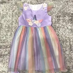 ユニコーン刺繍のドレス　120 6Y