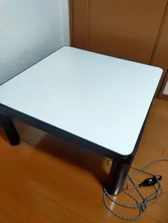 【ジャンク】こたつ　75センチ×75センチ　正方形　リバーシブル