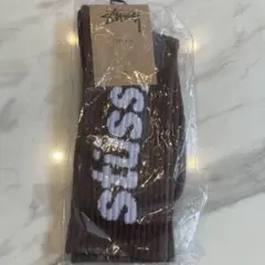 STUSSY ブラウンソックス サイズ8-13