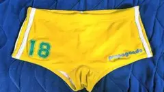 プロパガンダ　ローライズボクサー水着　size S　イエロー　未使用品