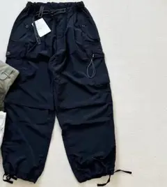 and wander 24SS オーバーサイズ カーゴパンツ Sサイズ 新品