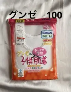 GUNZE グンゼ　100 肌着　下着　綿100% 半袖　抗菌防臭　柔らか